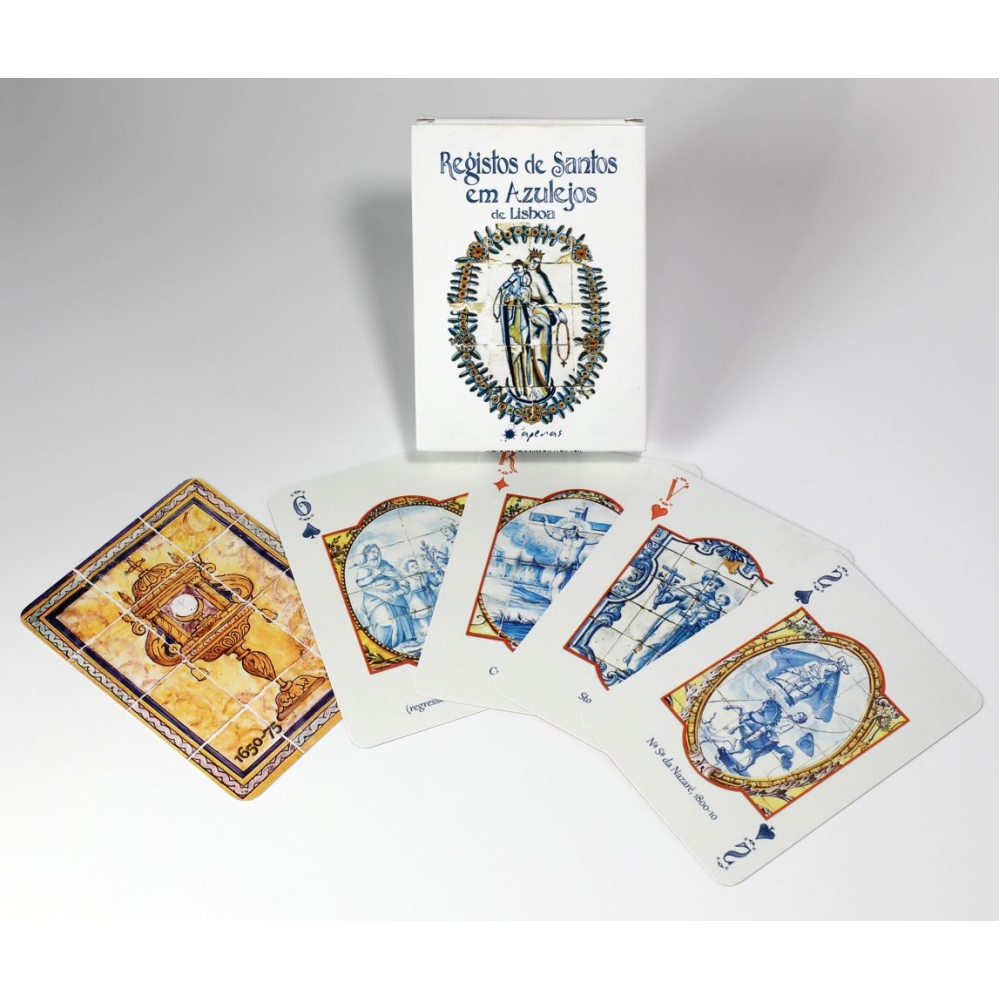Playing Cards - Panel of Saints in Portuguese Tile
