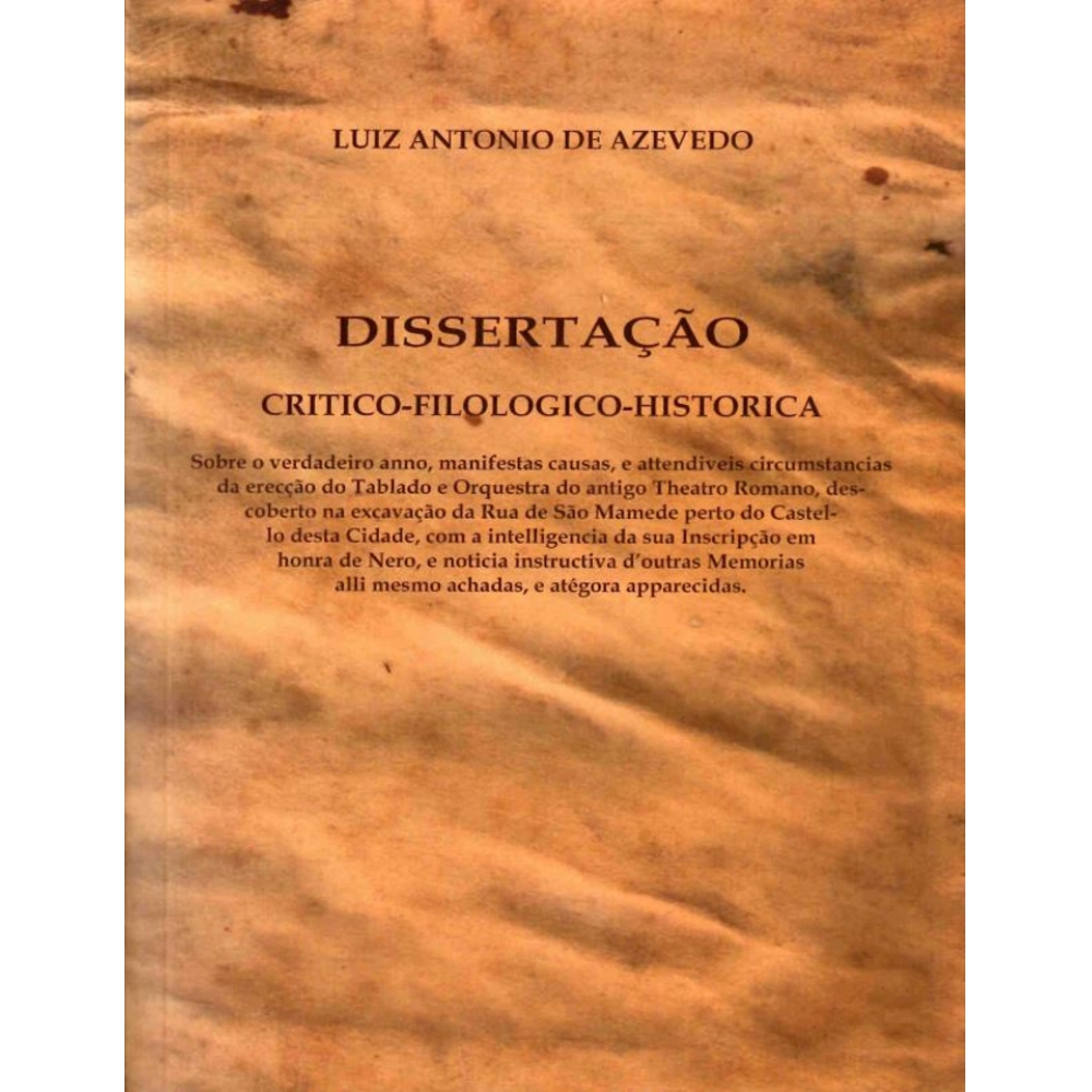 Critical-Philological-Historical Dissertation