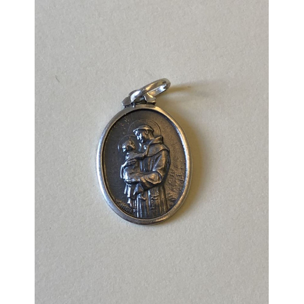 Oval Saint Anthony Medal 